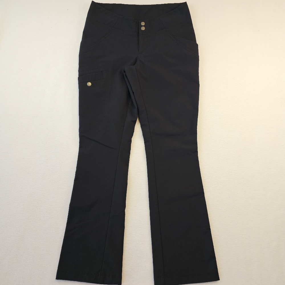 Columbia Oudoor Women's Black Flare Pants Size 6 - Picture 1 of 12